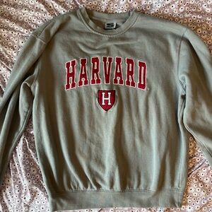 Vintage Harvard Stadium Athletics Crew Neck Sweatshirt